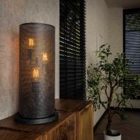 Marvin tafellamp 3L koker mesh