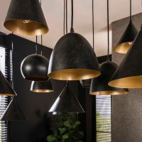 Audrey hanglamp 18L XXL metalen kap