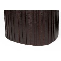 Dutchbone Bay opbergpoef laag - bruin