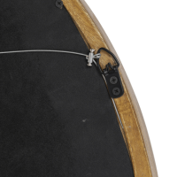 Sonora spiegel 120x5x80 cm hout olie bruin van het woonmerk Light & Living