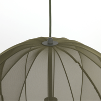 Plumeria hanglamp Ø50x60 cm donkergroen van het woonmerk Light & Living