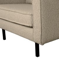 Woood Rodeo fauteuil boucle - beige