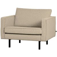 Woood Rodeo fauteuil boucle - beige