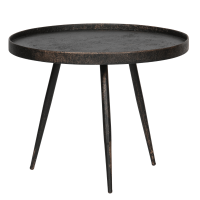 Bounds bijzettafel L hout/metaal antique goud van het woonmerk BePureHome