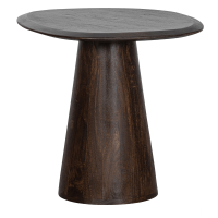 Posture bijzettafel hout walnoot van het woonmerk BePureHome