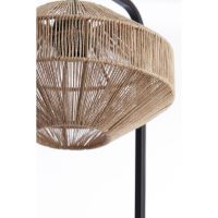 Light & Living Lyra tafellamp - naturel/mat zwart