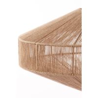 Lyra vloerlamp Ø43x164 cm - naturel/mat zwart