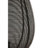 Light & Living Joley tafellamp Ø26x46 cm - mat zwart/wit marmer