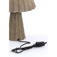 Christio tafellamp ø36x48 cm textuur - donkergrijs