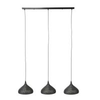 Fraaai Gear hanglamp zwart/bruin trechter