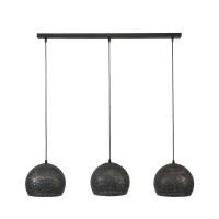 Fraaai Gear hanglamp zwart/bruin 3L