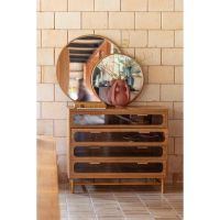 Caroun ronde spiegel M