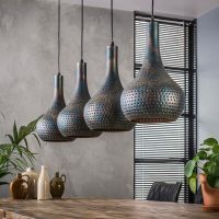 Fraaai Gear hanglamp zwart/bruin