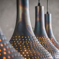 Fraaai Gear hanglamp zwart/bruin