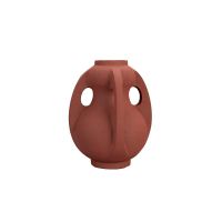 Dutchbone Thiago vaas M - terracotta