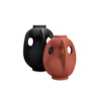 Dutchbone Thiago vaas M - terracotta