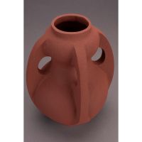 Dutchbone Thiago vaas M - terracotta