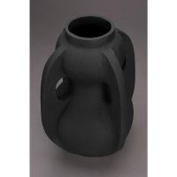 Dutchbone Thiago vaas L - zwart