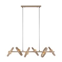 Fraaai Henk hanglamp 6-lichts - beige