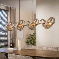 Fraaai Henk hanglamp 8-lichts - beige
