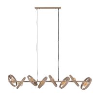 Fraaai Henk hanglamp 8-lichts - beige