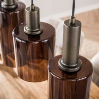 Fraaai Lucien hanglamp 6-lichts - sienna bruin