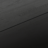 Rhonda eettafel ø129 cm eiken blacknight van het woonmerk Woood