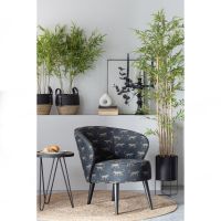 Lev bijzettafel hout/metaal