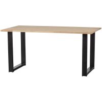 Combi-Tablo: eiken 180x90 cm & u-poot