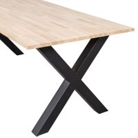 Combi-Tablo eiken 200x90 cm + Alkmaar poot