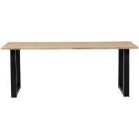Woood Combi-Tablo eiken 200x90 cm + U-poot
