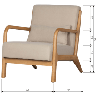 Fauteuil Mark