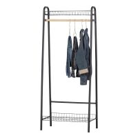 Jovi kledingrek - metaal - zwart van het woonmerk Woood