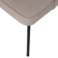 Vogue eetkamerstoel geweven stof - zand