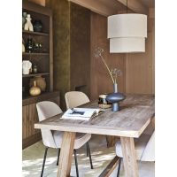 Vogue eetkamerstoel geweven stof - zand