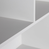 Carved organic 2-deurs opbergkast