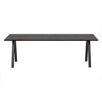 Eettafel combi-tablo - 200 x 90 cm - blacknight van het woonmerk Woood