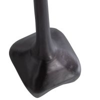 Woood Foss lampenvoet aluminium antiek zwart/bruin