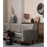 Rodeo 3-zitsbank structure velvet