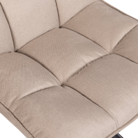 Woood Jouke draaifauteuil - zand