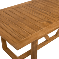 Beaver tuintafel teak - naturel