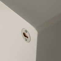 Noam wanddeco halfrond hout - dust