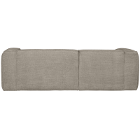 Woood Bean chaise longue links grove melange - travertin