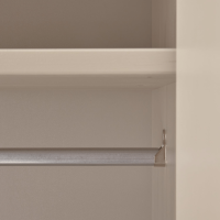 Rain 2-deurs kledingkast grenen - dust