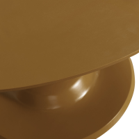 Blanco eettafel ø120 cm mangohout - honinggeel