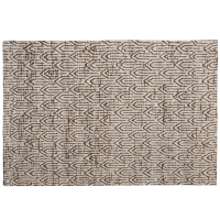 Joslin vloerkleed rond wol 170x240 cm - naturel melange