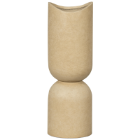 Mosi vaas/plantenpot fiber clay 75xø25 cm - beige