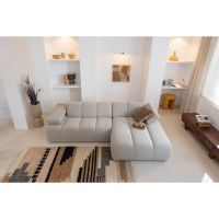 Mosi vaas/plantenpot fiber clay 75xø25 cm - beige