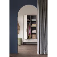 Adam 2-deurs kast - grenen dust