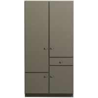 Woood Alfie kledingkast small 107 cm - grenen forest